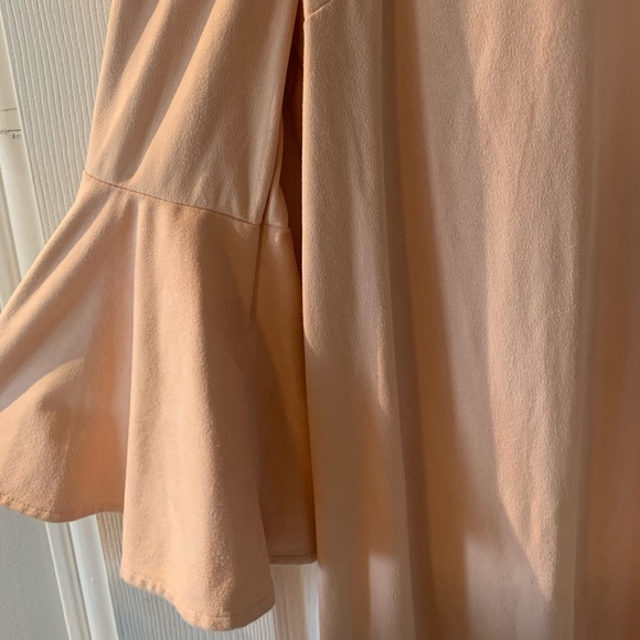 Light pink suede dress - Picture 4 of 4